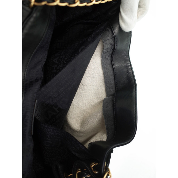 Chanel Coco Mark Chain Shoulder Bag Black - Picture 6 of 9